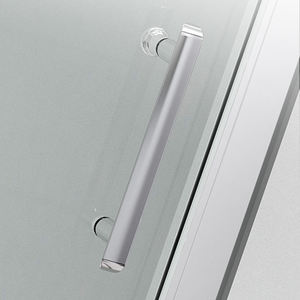 Cabine <span class=keywords><strong>de</strong></span> douche moderne en verre trempé transparent imperméable en alliage d'aluminium à double porte coulissante - Product Image 5