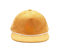 Casquette Visière Personnalisée en Sergé 100% Coton, Faible MOQ, OEM ODM, Bleu Royal, Lettres en Relief, Casquette Promotionnelle d'Entreprise Structurée 5 Panneaux