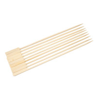 Brochettes en bambou jetables de 30 cm avec logo personnalisé