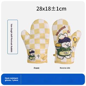 Gants de cuisson portables résistants à la chaleur pour les voyages et le <span class=keywords><strong>camping</strong></span>, avec un design compact pour un rangement facile - Product Image 6