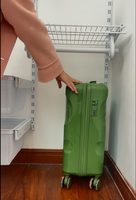Kit d'organisation de vêtements mural réglable en acier au carbone de style moderne, grande capacité, durable, pour armoire, cuisine, salle de bain