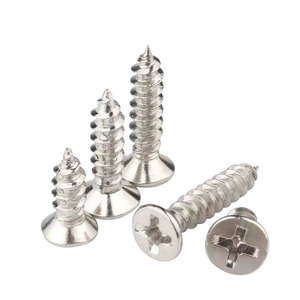 Tapping Screws Metric Grade 8 Countersunk Phillips Head For Metal Construction Industry - Product Image 3