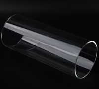 Haute température résistant à la chaleur Uv Quartz produits verre Quartz tuyau four tuyau Quartz Tube Plasma