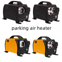 Chauffage de stationnement pour camion 5KW, chauffage d'habitacle de voiture 12V 24V, chauffage diesel pour camping-car, fourgonnette, bateau, bus, chauffage de cabine
