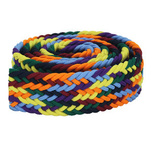 Nastro intrecciato in poliestere di alta qualità personalizzato Non elastico per cintura in vita alla moda da esterno - Product Image 3