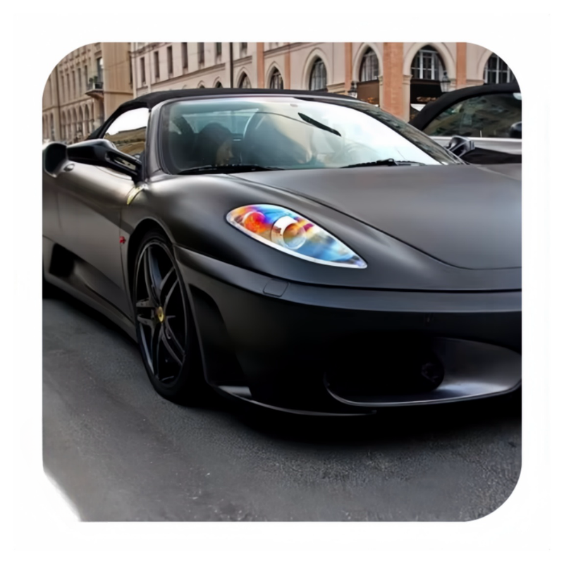 1 52 30m PVC Matte Black