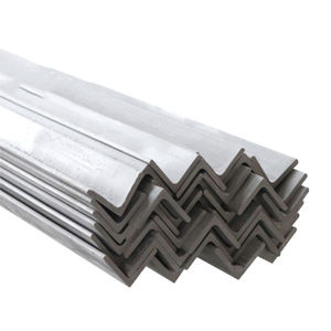 Laminado en caliente 201 321 304 316L 310S 2205 2507 904L Acero inoxidable Ángulo Acero Ms Ángulos L Perfil Ángulos de acero iguales o desiguales - Product Image 1