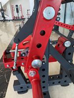 Appareil d'entraînement multifonctionnel 3-en-1 pour flexion et extension des jambes en acier au carbone, machine musculaire pour abdominaux et levage des hanches en position assise