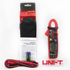 Uni-t UT211B 60A High Precision Mini Clamp Meter AC DC Resistance Capacitor Clamp Meter