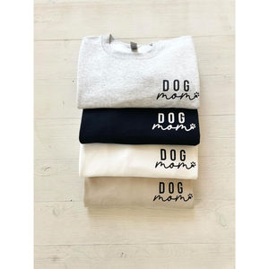 Up2ournecktessuto, <span class=keywords><strong>felpa</strong></span> personalizzata per mamma <span class=keywords><strong>cane</strong></span>-<span class=keywords><strong>felpa</strong></span> da donna con zampa regalo per cani Grey - Product Image 5