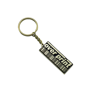 Customized Metallic <b>Custom</b> QR Code Keychain Barcode Keychain Scan Code Keychain <b>Key</b> <b>Ring</b> QR Code Keychains - Product Image 1