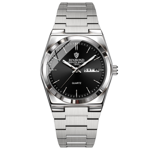 Reloj de Cuarzo Cuadrado Ultrafino Personalizado para Mujer, Doble Calendario, Resistente al Agua, Elegante y Moderno - Product Image 5
