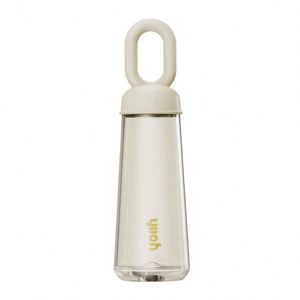 Yjoh Petal-Shaped <b>Reusable</b> Water Bottle With Built-In Handle Bpa Free Plastic Travel Drinkware Unisex Cute Design - Product Image 2