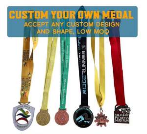 Medaglie sportive personalizzate in metallo multi funzionale personalizzate <span class=keywords><strong>2026</strong></span> Souvenir in bronzo oro argento inciso su misura - Product Image 5