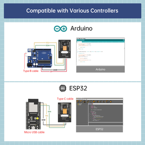 Module de caméra intelligent ESP32-S3-CAM, WiFi, flux vidéo en temps réel, capteur de vision IA pour l'IoT et la robotique - Product Image 5
