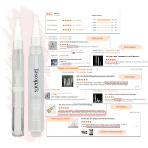 Экологичный пластиковый тюбик для косметического масла для губ 2,8 мл/4 мл, контейнер для жидкой помады, карандаш-блеск для губ с логотипом - Product Image 5