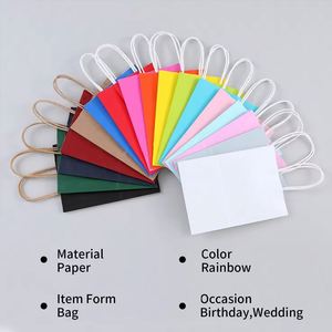 Bolsas de Papel Kraft con Asas Retorcidas Ecológicas Personalizadas, Duraderas, Biodegradables, Reciclables, con Impresión de Logotipo para Compras Sostenibles - Product Image 4