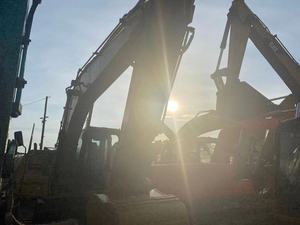 Excavatrice sur chenilles Caterpillar d'origine japonaise pour 312D/315, d'occasion, avec moteur Cummins, 12 tonnes, 136 kW, pompe et distributeur hydrauliques - Product Image 4