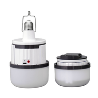 Lampe d'urgence de camping Lampe de camp à batterie Ampoules électriques rechargeables d'extérieur pour la maison