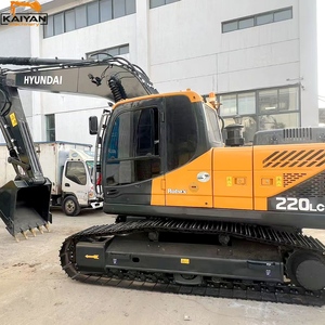Excavadora Hyundai 220LC-9S Usada, Corea, 22 Toneladas, Motor Hyundai de Alta Resistencia, Cucharón de 1m, 115000W de Potencia, Segunda Mano, para Construcción - Product Image 1