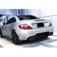 Penawaran khusus Bodykit Bumper belakang polimer penguat kaca serat FRP gaya WD untuk Kelas SLK R172