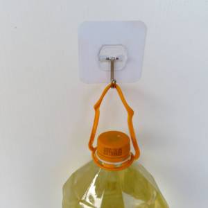 Bán Sỉ Móc Treo Tường Trong Suốt Móc Dính Liền Mạch Chắc Chắn Giá Đỡ Gia Dụng Bán Chạy - Product Image 5