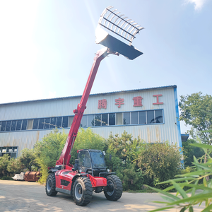 עיצוב חדש מנוע דיזל מנוע דיזל 75 כ "ס מטפל מלגזה טלסקופי 4 גלגל נסיעה - Product Image 1