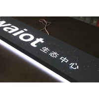 Kexian – boîte à lumière LED rétro-éclairé personnalisée, panneau de publicité commerciale, boîte à lumière LED pour décoration de magasin