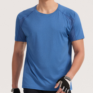 เสื้อยืดแขนสั้นผู้ชาย แห้งเร็ว แบบเรียบ สำหรับเล่นกีฬา ออกกำลังกาย วิ่ง หรือใส่ลำลอง - Product Image 4