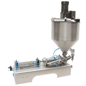 Machine de remplissage pneumatique avec agitateur pour miel, chocolat, sauce chili, pâte de crevettes, beurre de cacahuète, crème, mayonnaise - Product Image 3