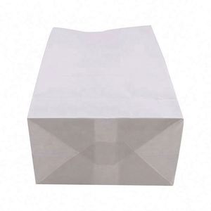 Sac en papier kraft pour emballages alimentaires à emporter avec logo personnalisé imprimé - Product Image 4