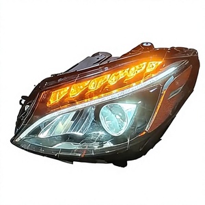 Gruppo Fari a LED Versione USA per <span class=keywords><strong>Mercedes</strong></span> Classe C W205 <span class=keywords><strong>C200</strong></span> C260 C300 2015-2018, Proiettore OEM A2059061561 Plug&Play - Product Image 4