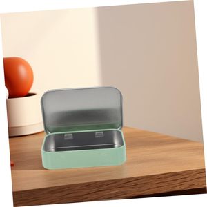 Boîte en métal rectangulaire personnalisée avec logo, boîte à cigarettes, boîte à bonbons, petite boîte en métal avec charnière - Product Image 4