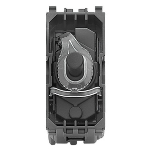 1P <b>No</b> 10A Vintage Gray Push <b>Button</b> Switch 5.1x2.7x6.5 Cm For Electrical Panel - Product Image 1