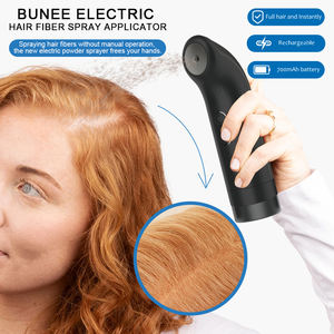 Applicateur de pulvérisation de poudre de fibres de cheveux d'automation de pompe électrique noire d'outils de salon d'usine pour le magasin professionnel de coiffure - Product Image 2