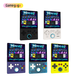 MINI40 เรโทรคอนโซลเกมพกพา 64G 18000+ เกม หน้าจอ IPS HD ขนาด 4.0 นิ้วอุปกรณ์เล่นเกมวิดีโอโอเพ่นซอร์ส ลินุกซ์ ซิสเต็ม คอนโซล - Product Image 1
