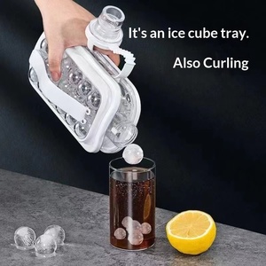 Wholesale Cross-border Ice Spherical Silicone Cube Mold Tray Cup Household <b>Freezer</b> Storage <b>Box</b> - Product Image 2