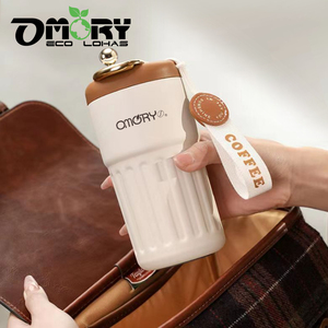 OMORY 316 British Vintage Vacuum Coffee Cup 420ml High-End Classic Insulated Coffee Cup - Product Image 3