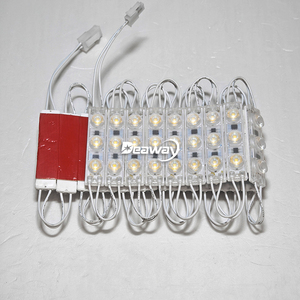 <span class=keywords><strong>Module</strong></span> LED 220V <span class=keywords><strong>SMD</strong></span> 3030 3LED 2W IP65 Étanche Blanc Chaud Bleu pour enseignes lumineuses double face - Product Image 5