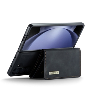 Hot Bán điện thoại di động casefor Samsung Galaxy Z fold5 DG. Ming M1 Series 3-Fold multi-thẻ Wallet + từ trường hợp điện thoại da - Product Image 4