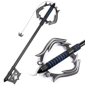 ของเล่นคอสเพลย์ Kingdom Hearts ดาบโลหะจำลอง <span class=keywords><strong>Sora</strong></span> Oblivion Keyblade - Product Image 1