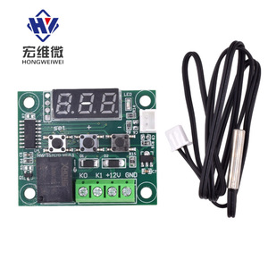 Controlador de Temperatura Digital Hongwei Micro XH-W1209, Mini Placa con Pantalla LED de 12V, Gestión Térmica - Product Image 2