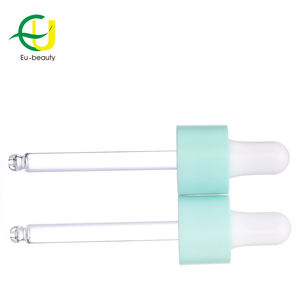 Gotero personalizado de Color con vidrio/pipeta de plástico, <span class=keywords><strong>Bombilla</strong></span> blanca, gran oferta, 20/410 - Product Image 2