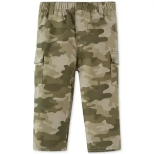 Оптовая продажа, модная детская одежда с миньонами, армейские хлопковые детские штаны для детей