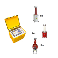 HVHIPOT Probador Automático de Resistencia Dieléctrica AC/DC para Aceite/Gas/Transformadores de Prueba en Seco, con Control PLC, Probador AC Hipot