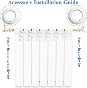 <span class=keywords><strong>Radiateur</strong></span> mural en aluminium à économie d'énergie <span class=keywords><strong>pour</strong></span> <span class=keywords><strong>eau</strong></span> <span class=keywords><strong>chaude</strong></span>, design contemporain <span class=keywords><strong>pour</strong></span> la chauffage des chambres modernes, des escaliers et des sous-sols - Product Image 3