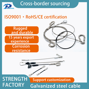 Câble de <span class=keywords><strong>suspension</strong></span> en <span class=keywords><strong>acier</strong></span> inoxydable de haute qualité <span class=keywords><strong>pour</strong></span> usine, avec crochet réglable <span class=keywords><strong>pour</strong></span> <span class=keywords><strong>luminaire</strong></span> suspendu - Product Image 2