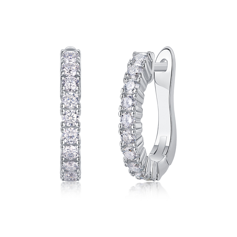 Exquisite Moissanite Earrings Elegant Moissanite Jewelry