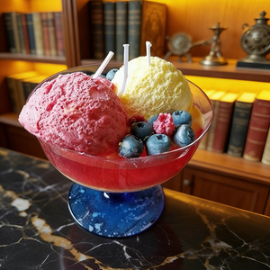 Bougies dessert artisanales en cire de soja simulée, parfumées à l'arôme de crème glacée, en forme de bol à céréales, pour décoration et aromathérapie - Product Image 3