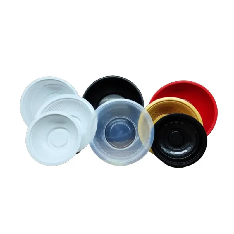 Custom Disposable Polystyrene Plastic Beef Food Tray Factory Wholesale Custom Food Grade Pp Plastic Round Bowls